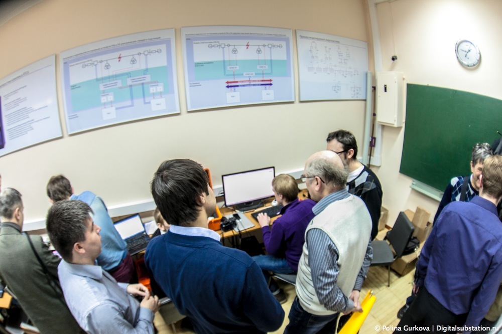 Сессия тестирования совместимости оборудования в соответствии с МЭК 61850 // Фото: Полина Гуркова