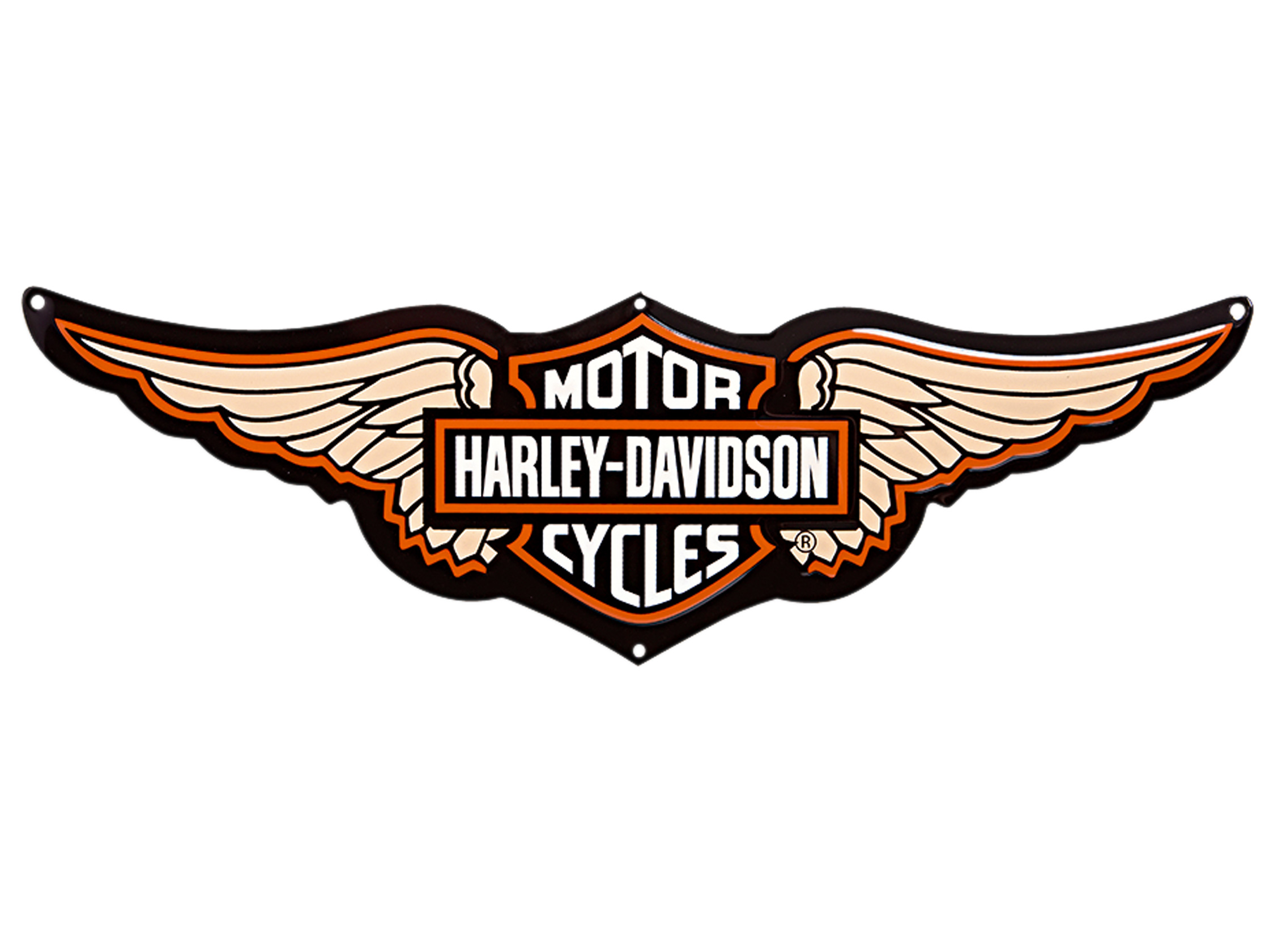 Harley-Davidson-Schild-Logo-with-Wings.