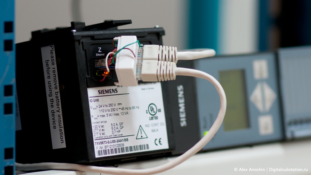 Модуль SICAM IO Unit // Фото: © Алексей Аношин | www.digitalsubstation.ru